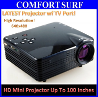 NEW Generation H100TV LAPTOP Projector WITH TV Function High Resolution